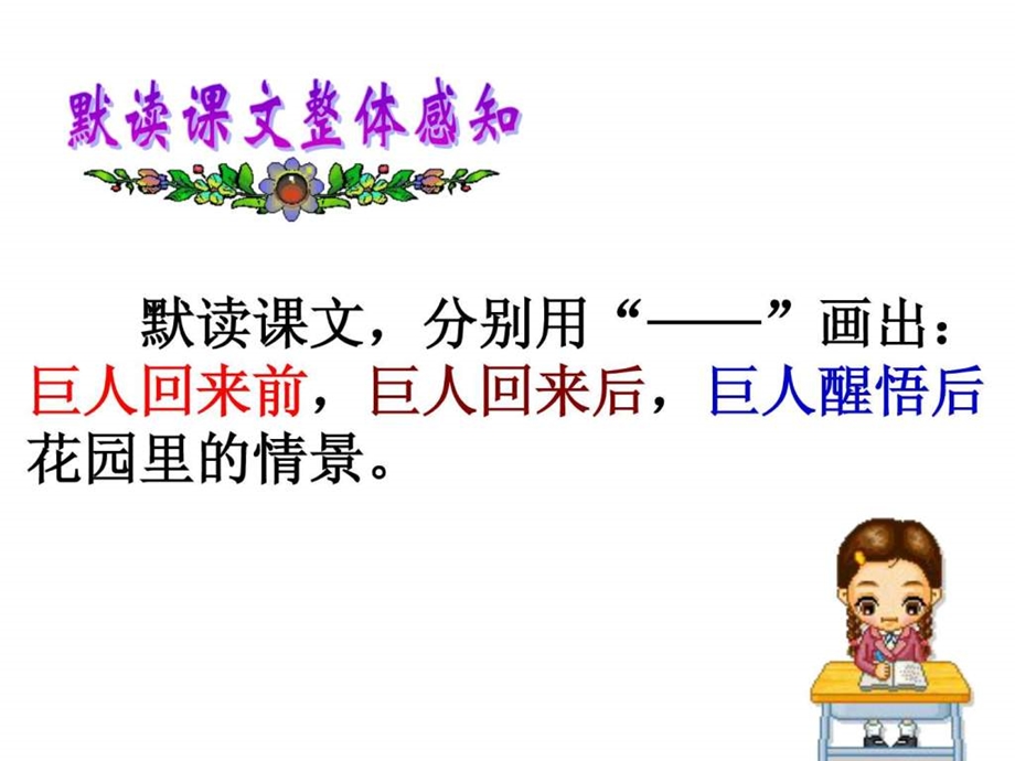 巨人的花园第二课时课件.ppt.ppt_第3页