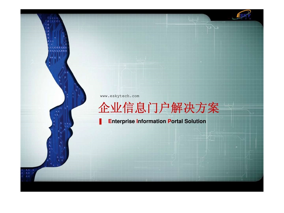 企业信息门户解决方案.ppt_第1页