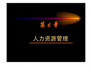 清华现代管理学06人力资源管理新.ppt