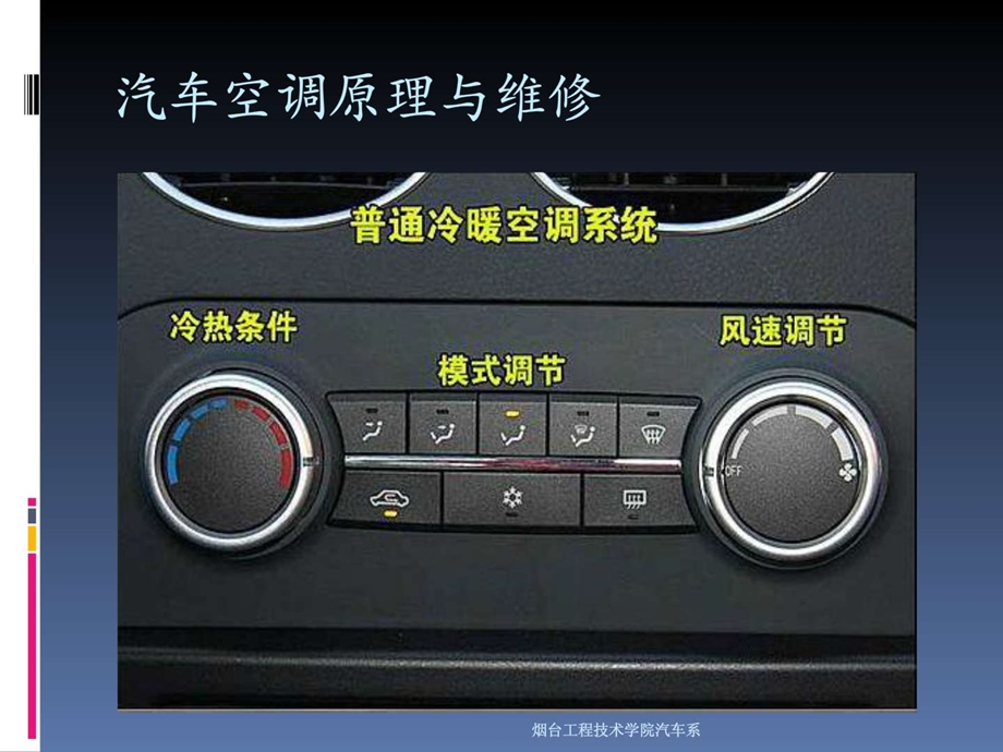 汽车空调原理与维修空调开关.ppt_第2页