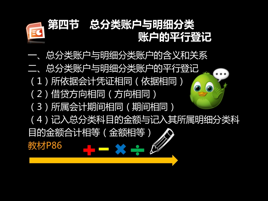 第四节总分类账户与明细分类账户的平行登记.ppt_第1页