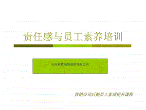 责任感与员工素养培训.ppt.ppt