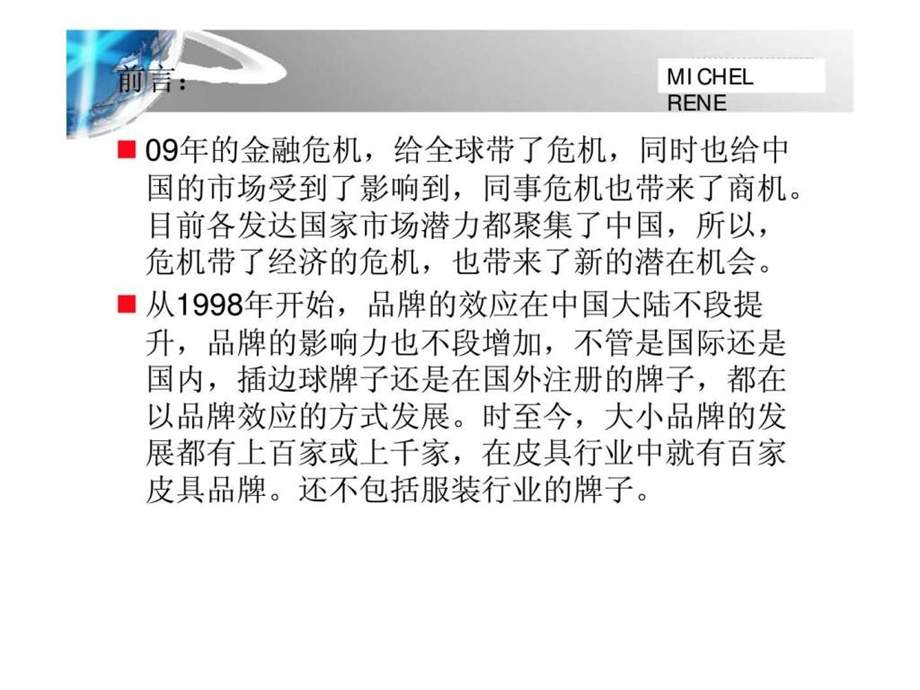 MICHELRENE品牌发展计划书.ppt_第3页