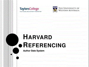 HarvardReferencing英文要点讲解.ppt.ppt