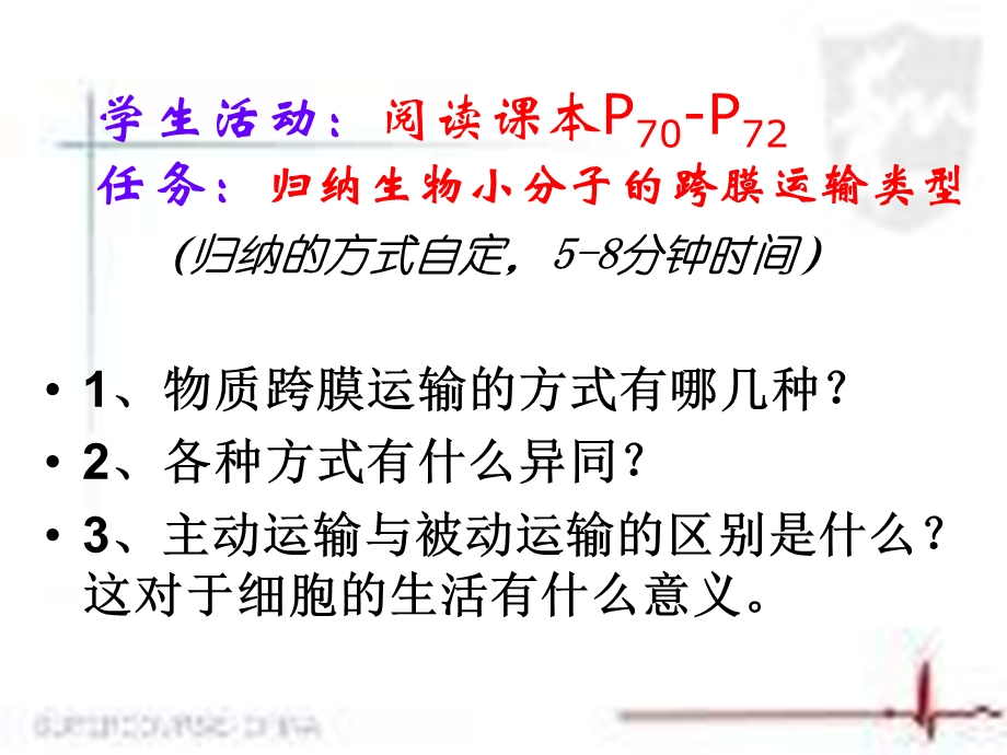 物质跨膜运输方式（讲课用）.ppt_第3页