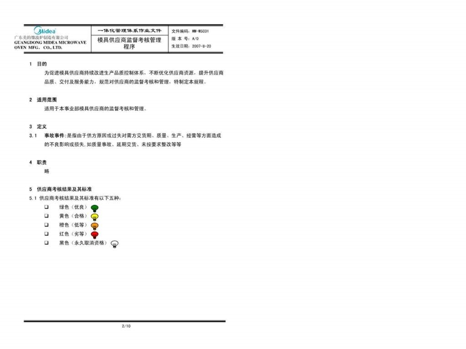 模具供应商监督考核管理程序草稿.ppt.ppt_第2页