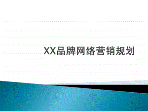 XX品牌网络营销规划.ppt.ppt