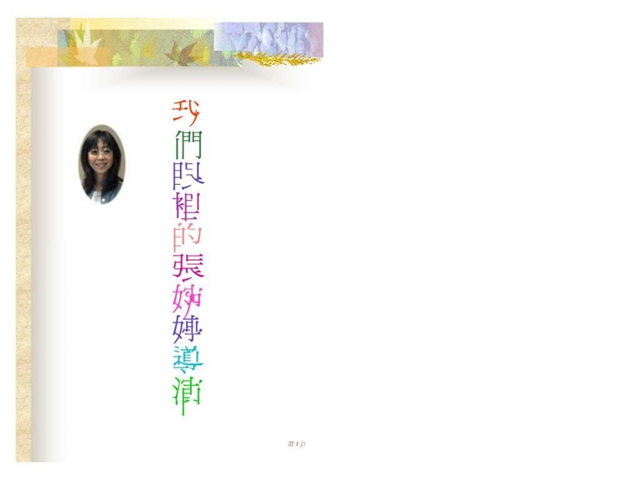 无定型新人类探访张婉婷女仕小组报告.ppt.ppt_第3页