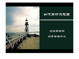 如何画好流程图.ppt