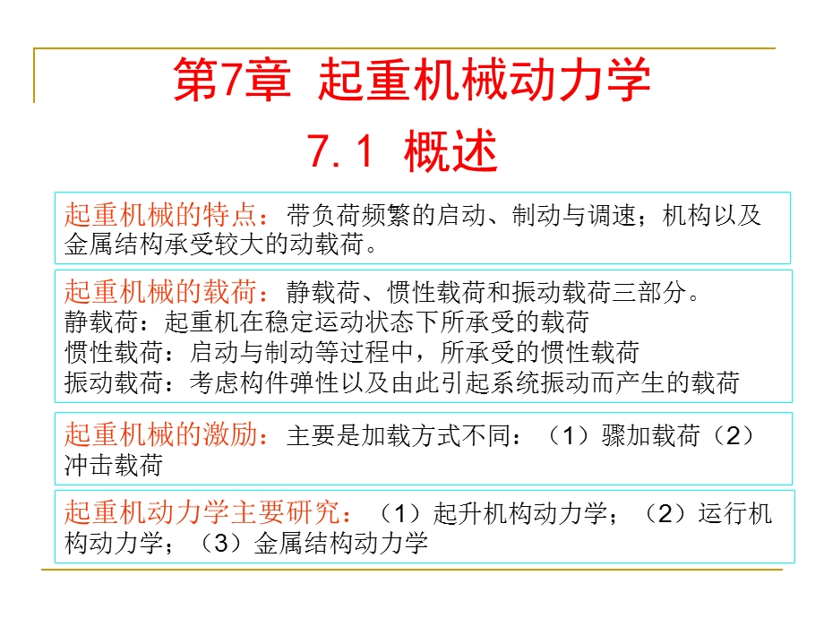 第7章起重机械动力学.ppt_第1页