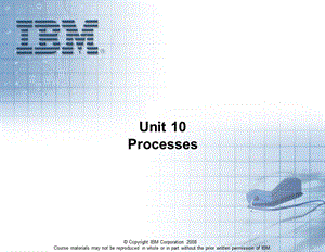 aix系统应用基础10processes.ppt