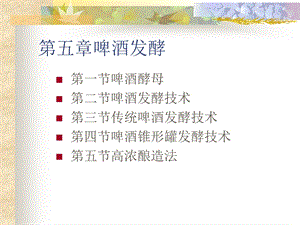 啤酒发酵工艺.ppt