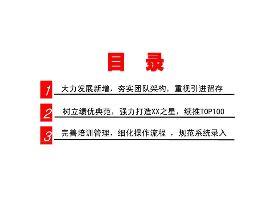 育成新增培养绩优XX人寿XX分公司三季度培训计划.ppt_第3页