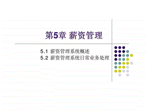 第5章薪资管理.ppt