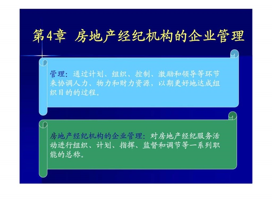 第4章房地产经纪机构的企业管理.ppt_第1页