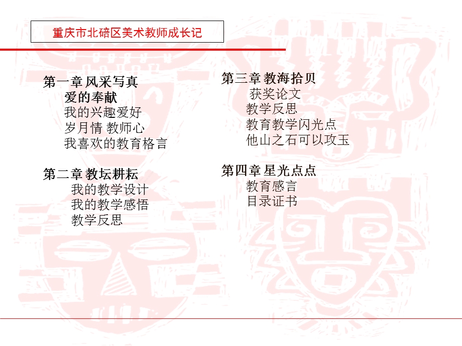 教师成长档案(重庆市第二二中学校代俭).ppt_第3页