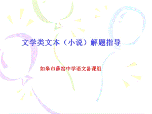 小说巴尔塔萨一个奇特的下午讲评.ppt