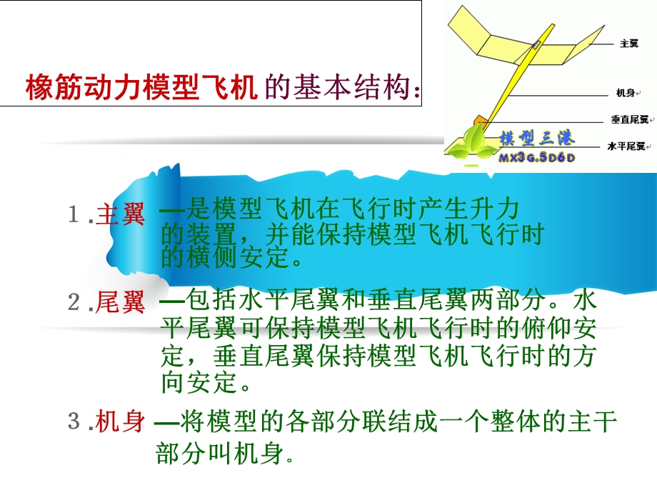 橡筋动力飞机制作与飞行(教学课件)课件.ppt_第3页