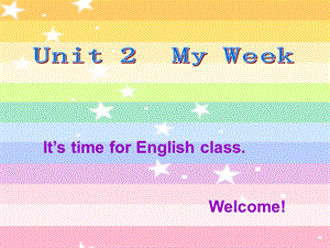 unit2_my_days_of_the_week课件.ppt