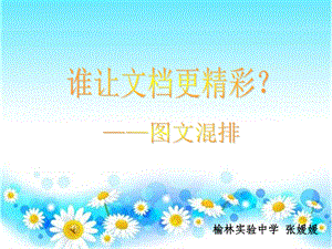 《谁让文档更精彩》课件.ppt