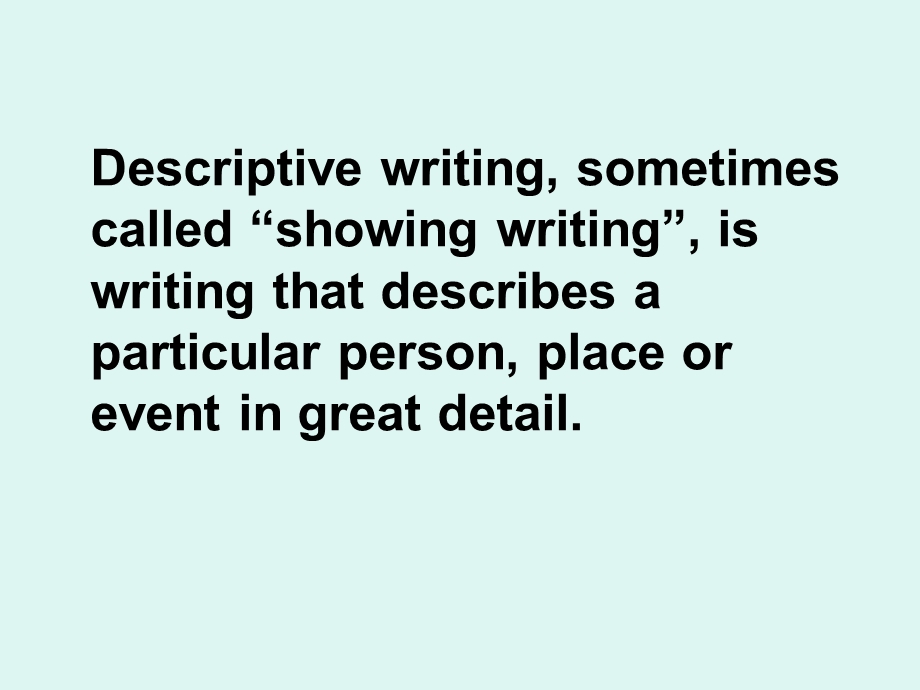 描写文-descriptivewriting.ppt_第2页