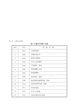 第二章计量支付用表.doc