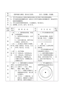 初中体育教案全集 (2).doc