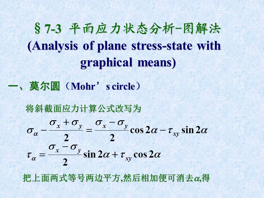 材料力学应力圆法课件.ppt_第1页