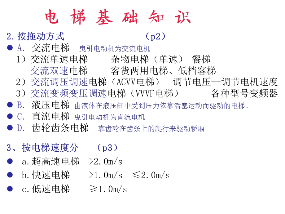 电梯的基本结构-电梯安全管理培训课件.ppt_第3页