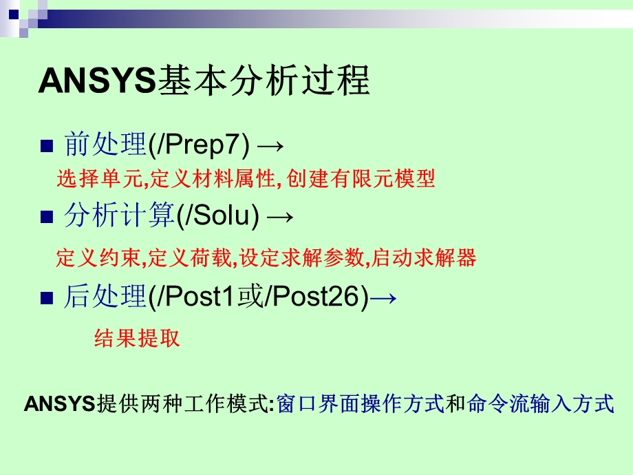 工程应用软件ANSYS命令流使用第二次.ppt_第2页