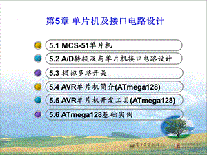 【大学课件】单片机及接口电路设计PPT.ppt