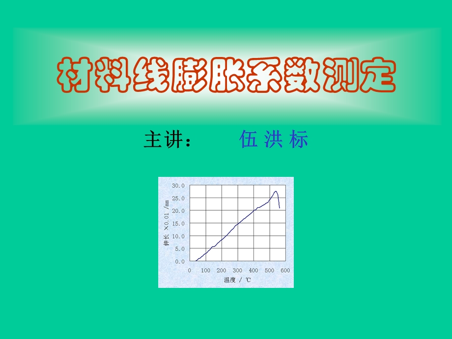 材料线膨胀系数测定.ppt_第1页