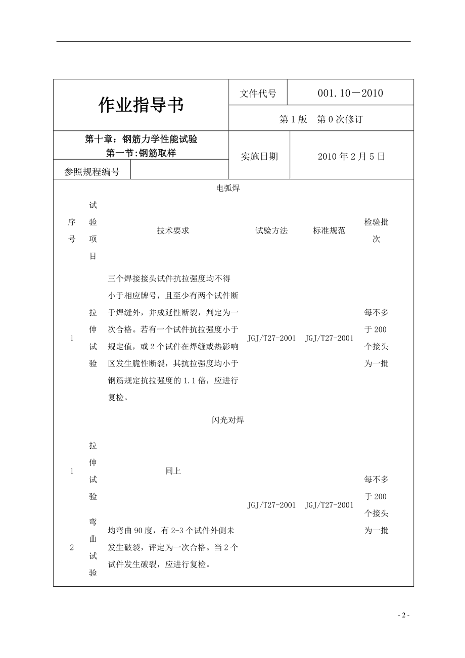 钢筋焊接的作业指导书10.doc_第2页