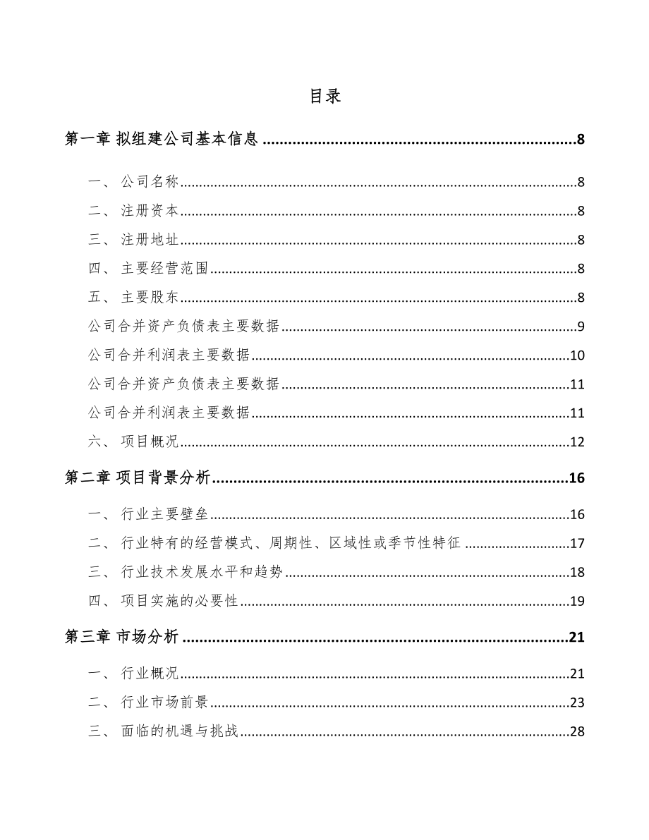 山东关于成立消防应急救援装备公司可行性研究报告.docx_第2页