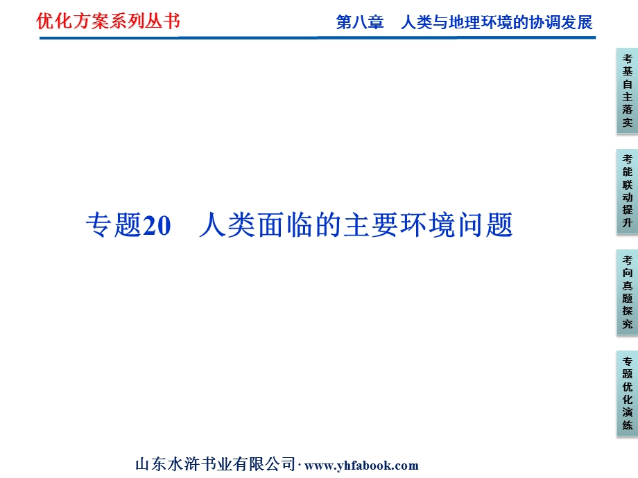 第八章专题20人类面临的主要环境问题.ppt_第1页