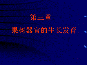 果树生长发育规律根和芽.ppt