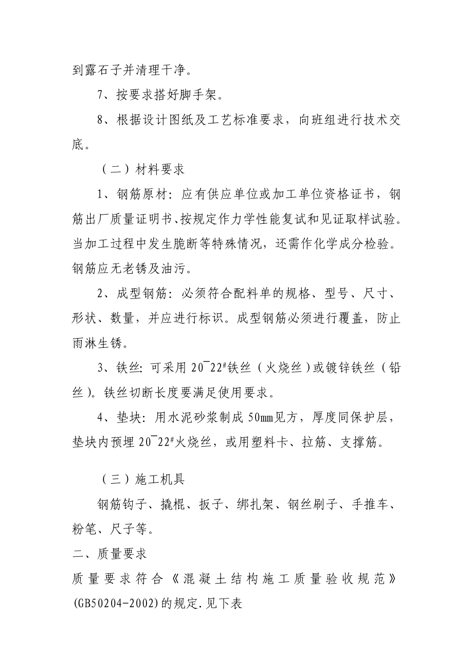 [管理]框架结构钢筋绑扎工程专项施工方案.doc_第2页