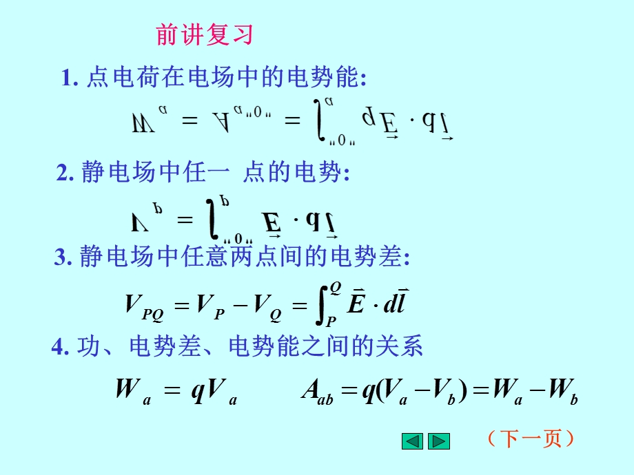 电势梯度、电偶极子.ppt_第1页