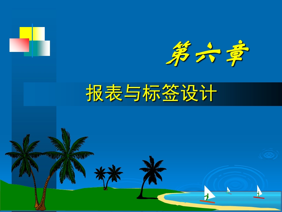 报表与标签的建立及设计精简版.ppt_第1页