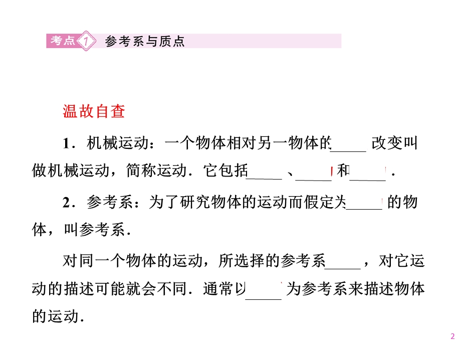 描述运动的物理量、匀变速直线运动.ppt_第2页