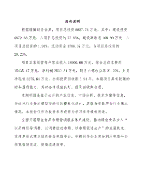 山东年产xxx吨休闲食品项目投资计划书.docx