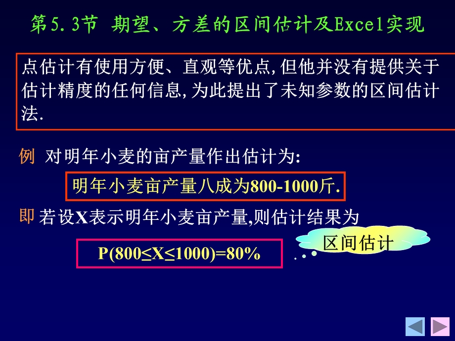 期望、方差的区间估计及Excel实现.ppt_第1页