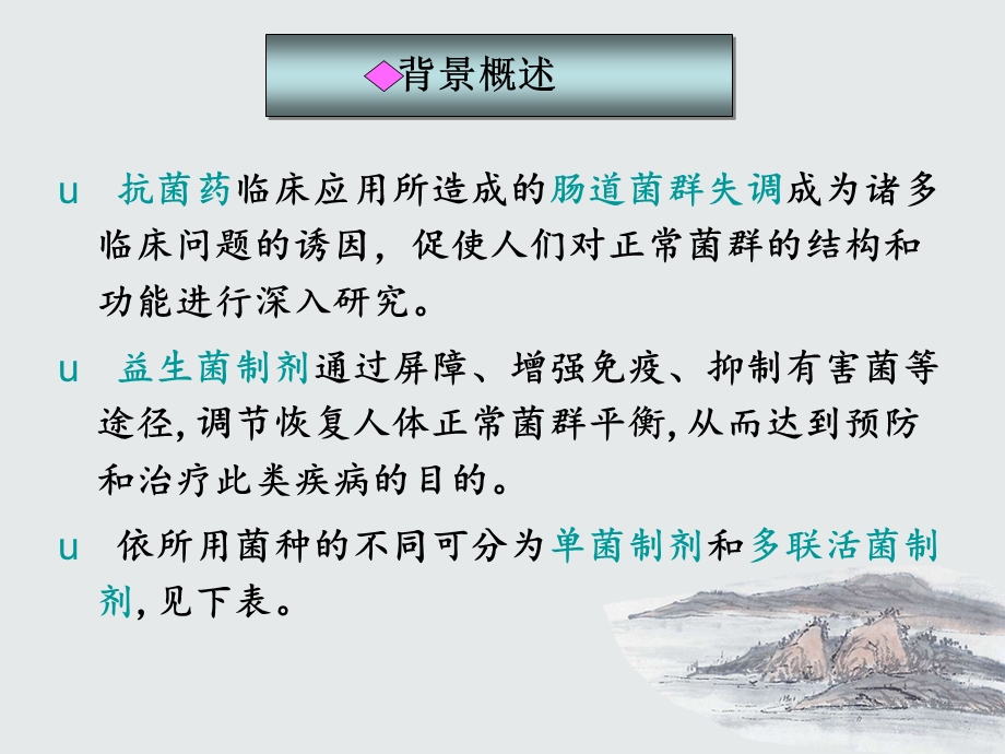 床常用益生菌制剂的分析.ppt_第2页