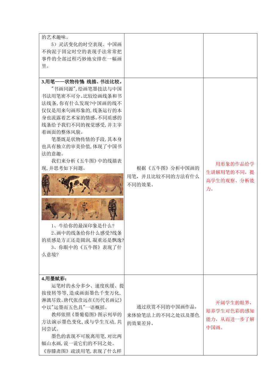 《笔墨千秋》教学设计.doc_第3页