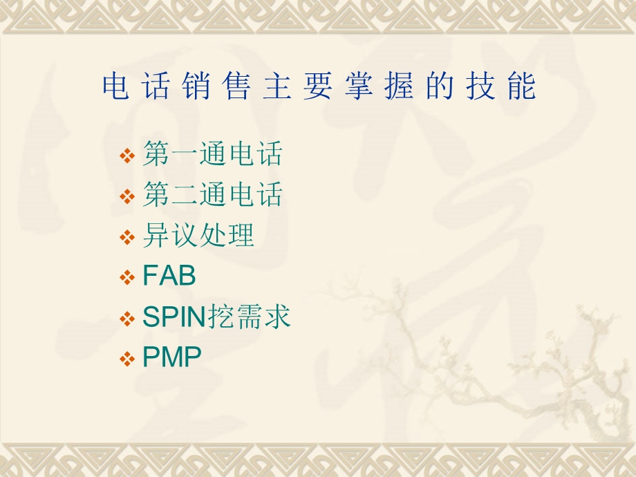 电话销售讲义(开场).ppt_第2页