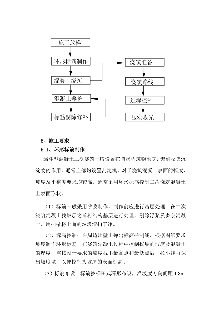 nx池底漏斗型二次浇注施工作业指导书.doc_第3页