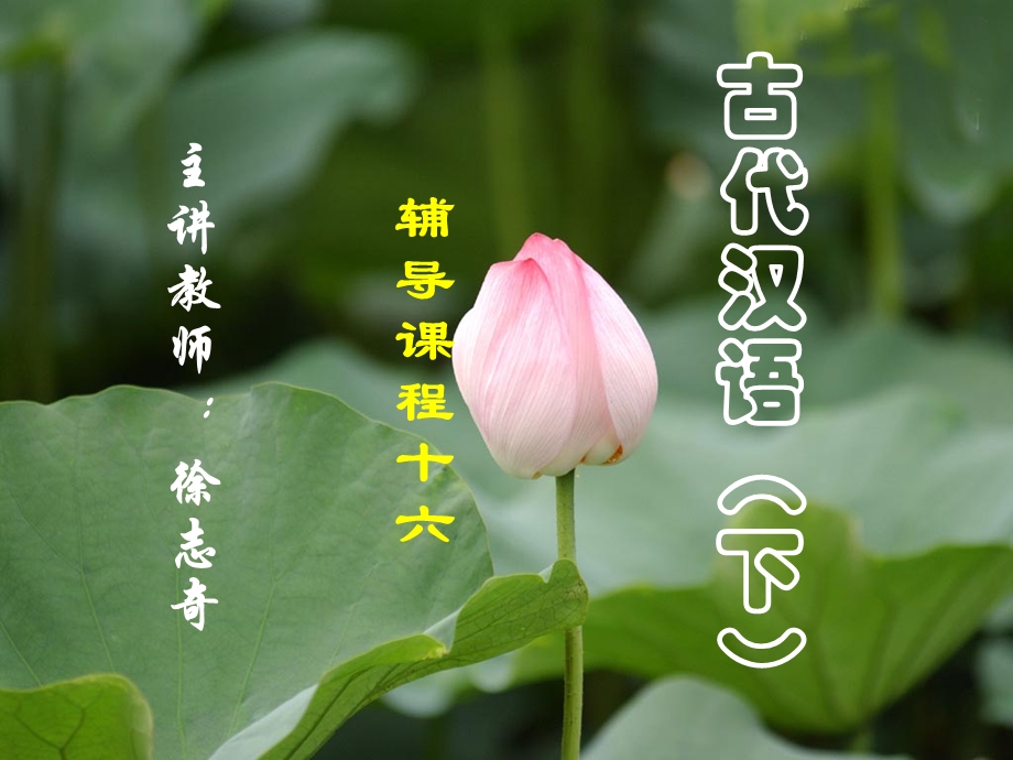 古代汉语(下)押韵平仄.ppt_第1页