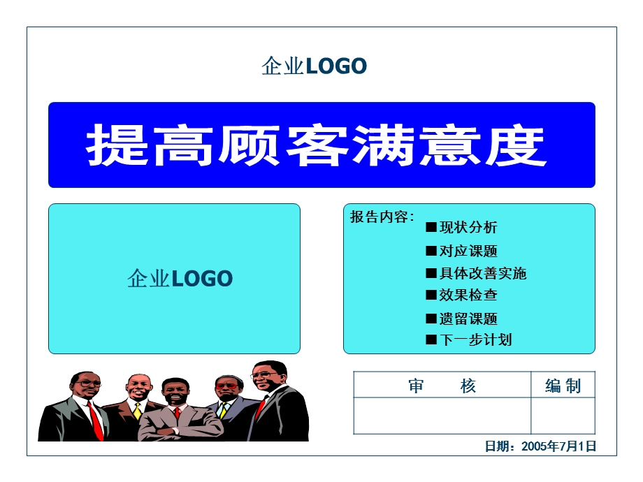 提高顾客满意度改善报告.ppt_第1页