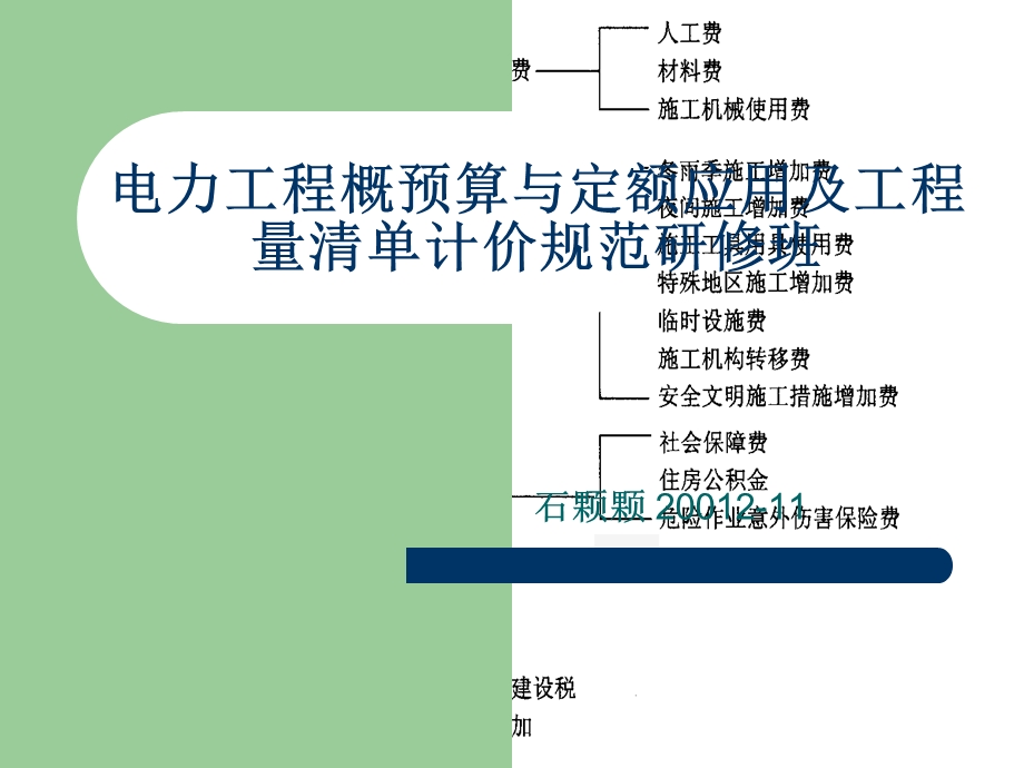 电力工程建设预算编制与计算标准.ppt_第1页