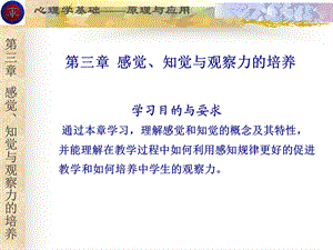 感知觉与观察力.ppt